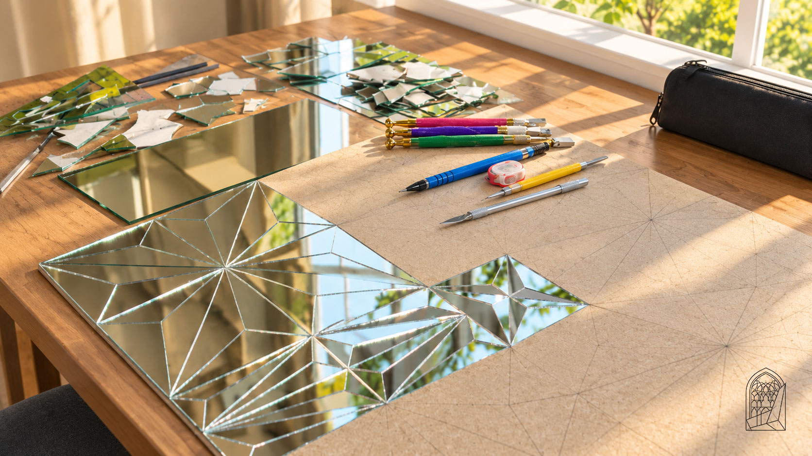 Abbey Atelier- Mirror Desk